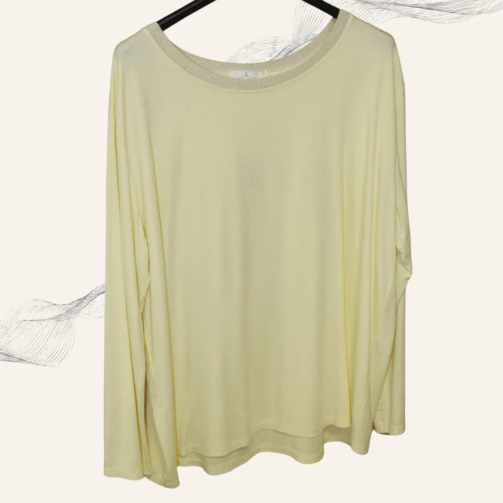 Damen Sweatpullover mit Glitzerkragen – Glamouröser Statement-Look in 3 Farben