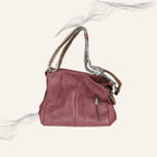 Damen Kunstledertasche Bordeaux – Stilvolle elegante Alltagstasche