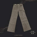 Jewelly Wide Leg Jeans Braun Damen – Trendige weite Hose lässiger Style