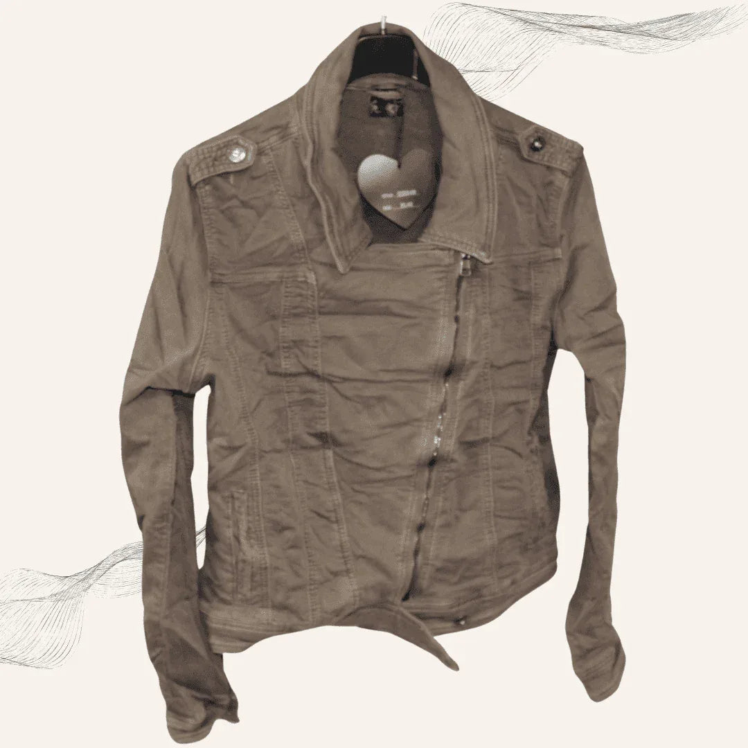 ZAC&ZOE Damen Jeansjacke – Klassischer Stil robustes Denim zeitlos & vielseitig