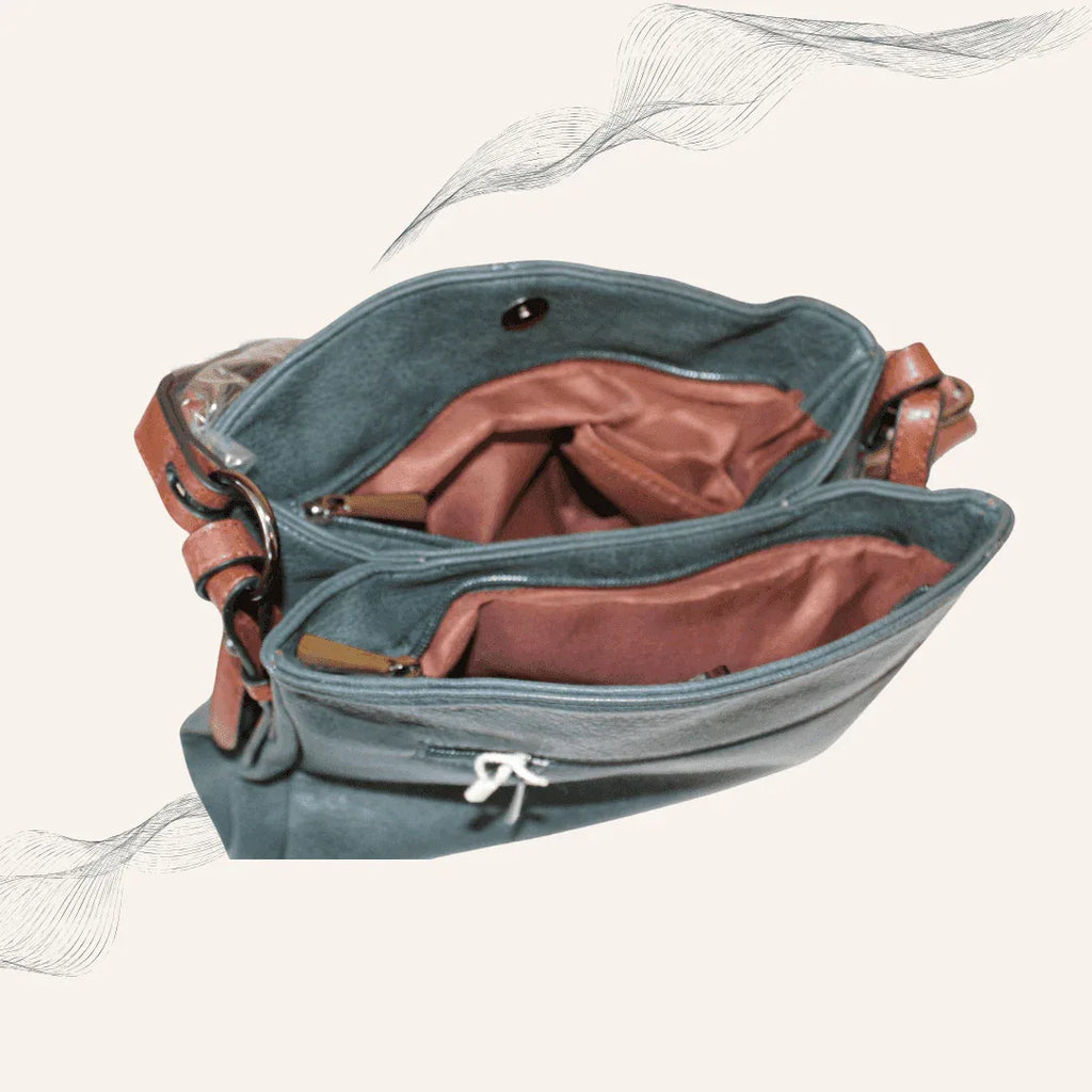 Damen Kunstledertasche – Stilvolle elegante Alltagstasche