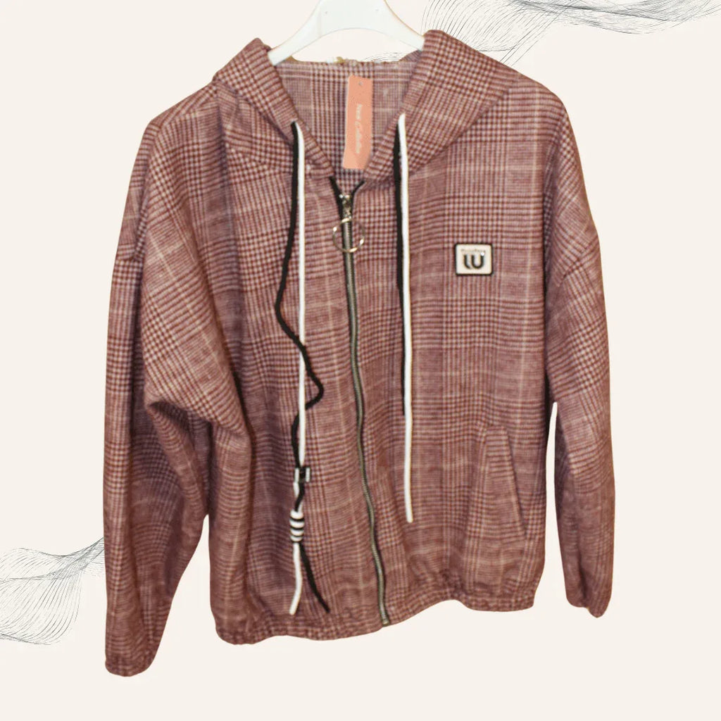 Damen Sweatjacke BellaNeve – Weiche bequeme lässige Jacke für den Alltag