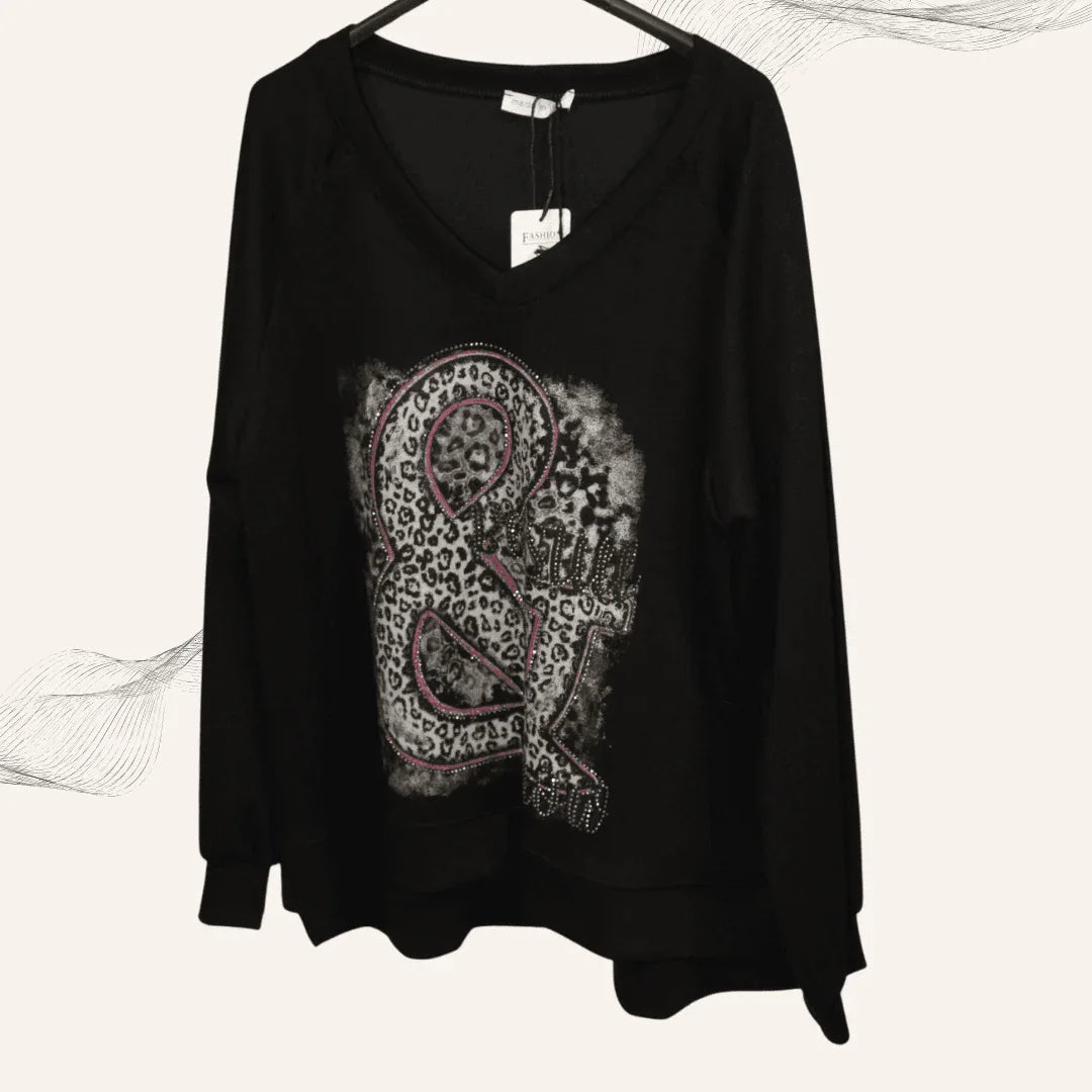 Damen Sweatpullover Black Mamba – Sportlicher stylischer hochwertiger Pulli