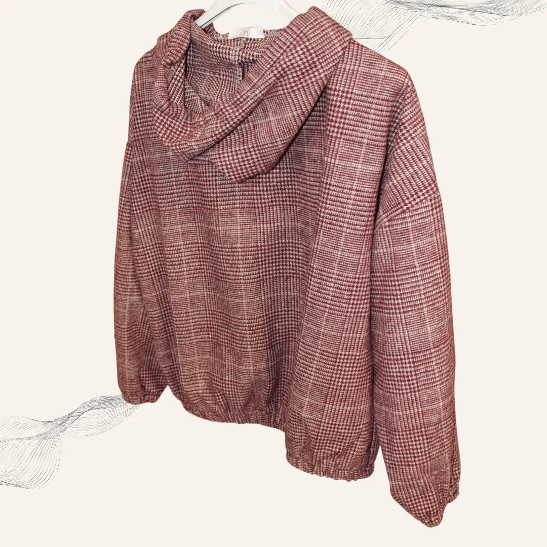 Damen Sweatjacke BellaNeve – Weiche bequeme lässige Jacke für den Alltag