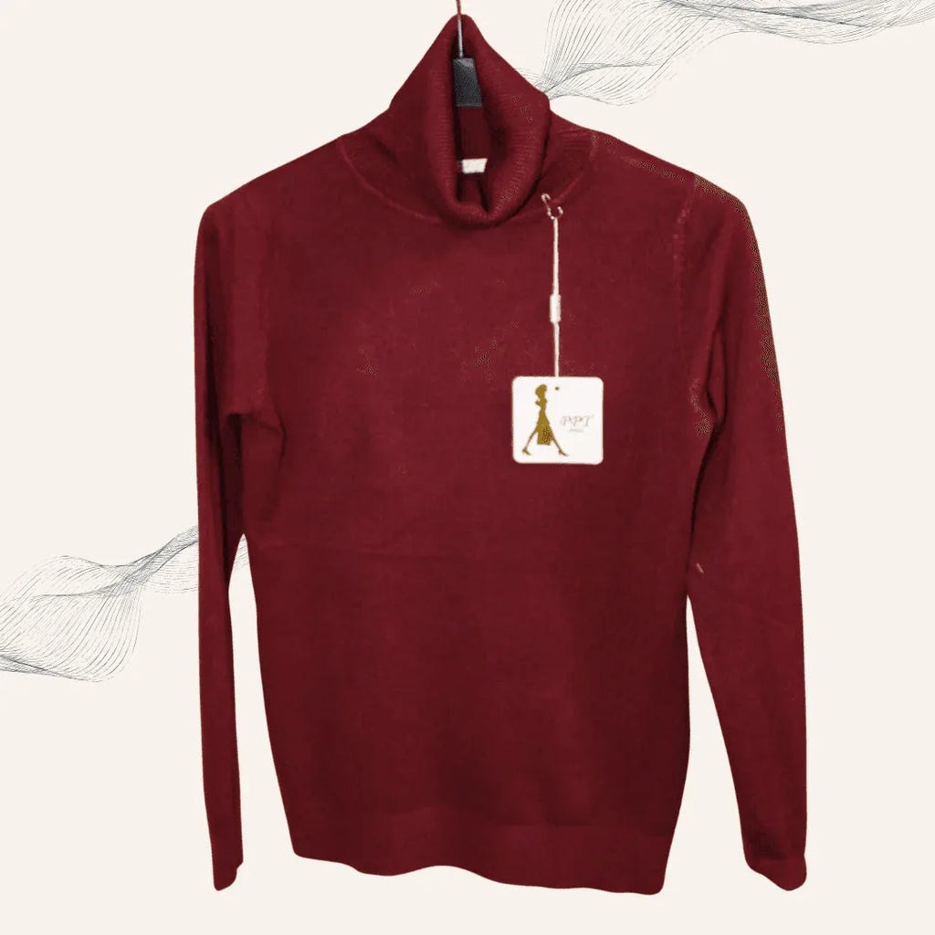 Damen Rollkragenpullover Bari – Zeitlos eleganter warmer Pulli hochwertig