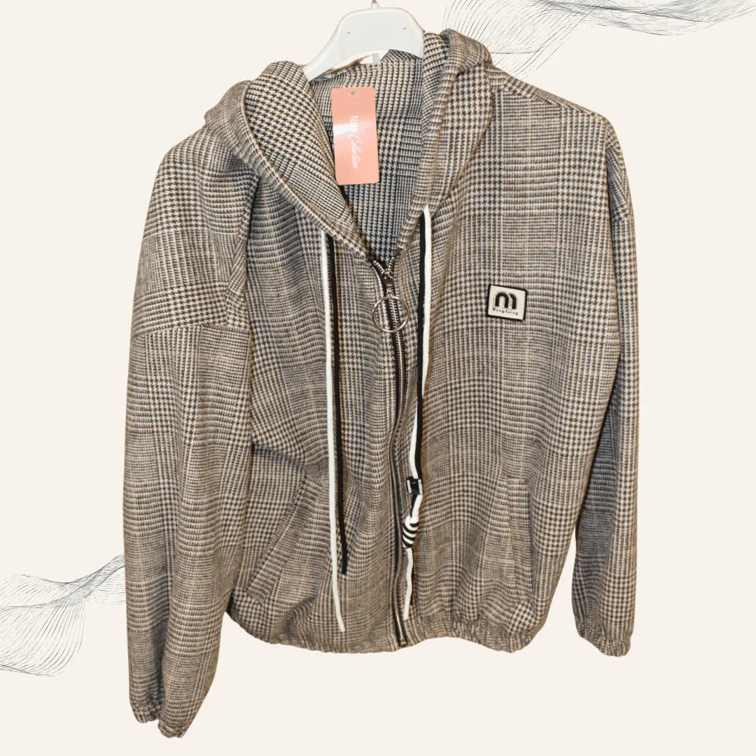 Damen Sweatjacke BellaNeve – Weiche bequeme lässige Jacke für den Alltag