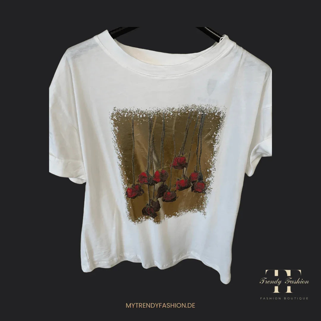 Damen Shirt Ancona Weiß – Zeitloses bequemes Shirt hochwertige Qualität