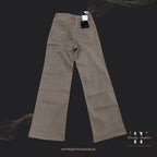 Jewelly Wide Leg Jeans Braun Damen – Trendige weite Hose lässiger Style