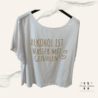 Damen Shirt Hafenwind Gold – Frisches Shirt mit leichter Struktur & maritimem Flair