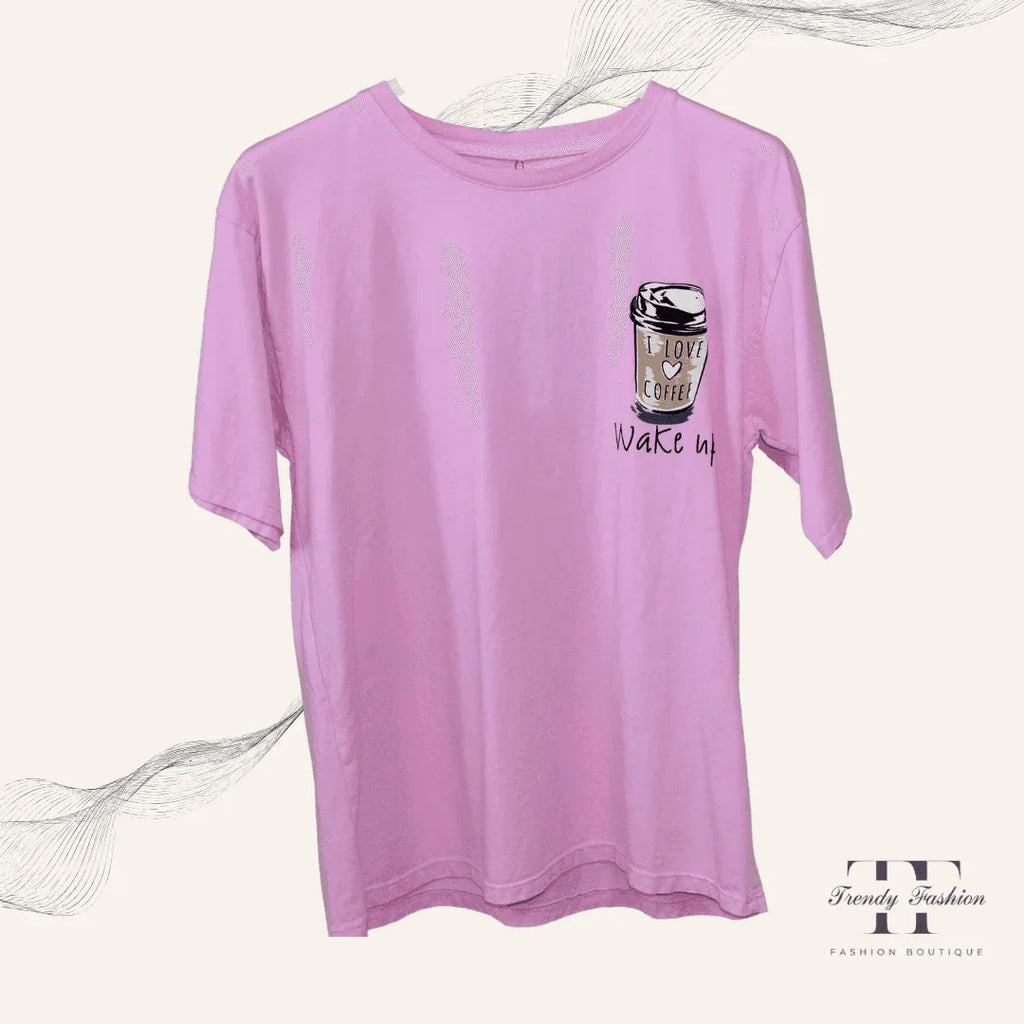 Damen Shirt Coffee Foggia – Einzigartiges Kaffee-Motiv-Shirt für Kaffeeliebhaber