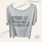 Damen Shirt Hafenwind Blau – Frisches Shirt mit leichter Struktur & maritimem Flair