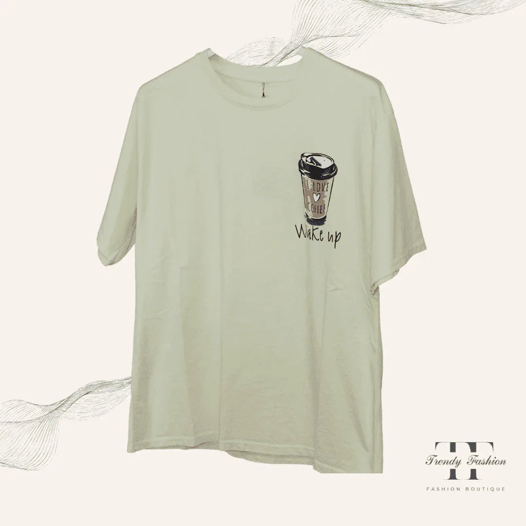 Damen Shirt Coffee Foggia – Einzigartiges Kaffee-Motiv-Shirt für Kaffeeliebhaber