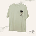 Damen Shirt Coffee Foggia – Einzigartiges Kaffee-Motiv-Shirt für Kaffeeliebhaber