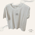 Damen T-Shirt Buchtblick – Minimalistisches Print-Shirt stilvoll & bequem