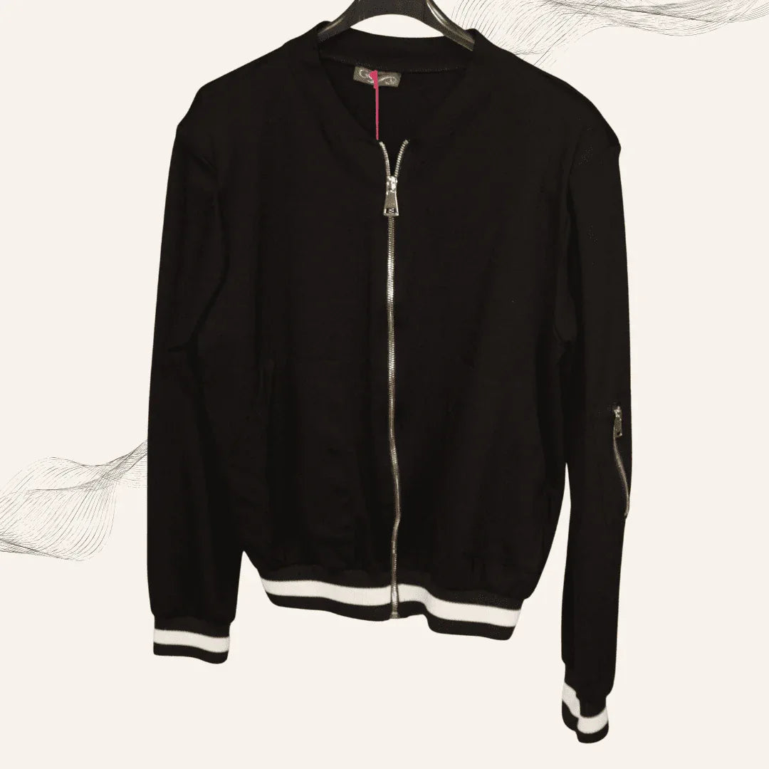 Damen Blouson Black Diamond – Zeitlose elegante vielseitige Übergangsjacke