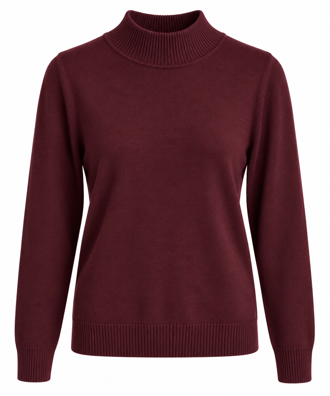 Feinstrickpullover mit Stehkragen – Eleganter Damen Pullover in verschiedenen Farben