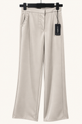 Damen Lederimitat Hose Livorno – Modern & Bequem in Beige, Grün & Blau, Gr. M–L