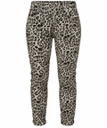 Karostar Jeanshose Leo-Look – Trendiges Muster, Komfortabler Schnitt, Gr. 34–42