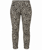 Karostar Jeanshose Leo-Look – Trendiges Muster, Komfortabler Schnitt, Gr. 34–42