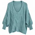 Damen Strickpullover Casoria – Gemütlich & Warm in Türkis