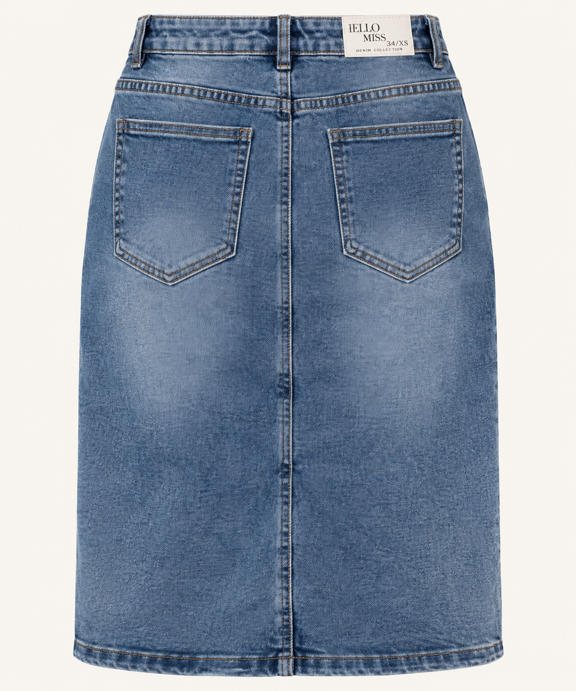 Damen Jeansrock – Elastisches Denim, Zeitloses Design, Gr. 34–42