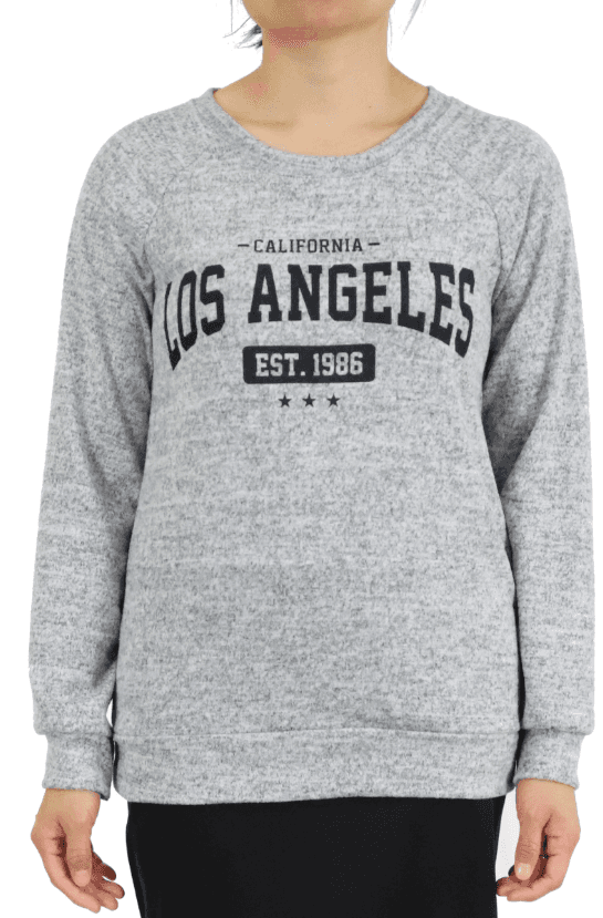 Damen Kuschel-Sweatshirt – Weich, Gemütlich & Lässig Cool, Gr. L–XXL