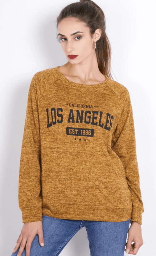 Damen Kuschel-Sweatshirt – Weich, Gemütlich & Lässig Cool, Gr. L–XXL