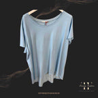 Damen Basic Longshirt Uni – Vielseitiges Alltagsshirt in Uni-Farben