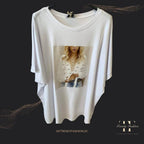 Damen Shirt Frauenmotiv – Klassisches Baumwollshirt mit weiblichem Design
